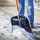 25868143 - man with snow shovel cleans sidewalks in winter