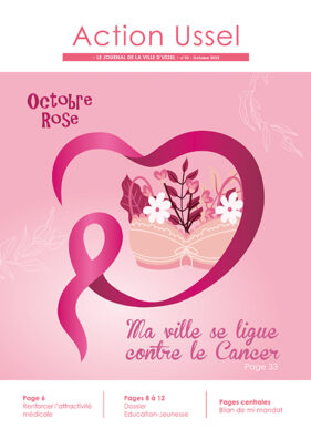 Couverture du magazine municipal Action Ussel 32